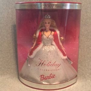 2001 Happy Holidays Barbie Doll